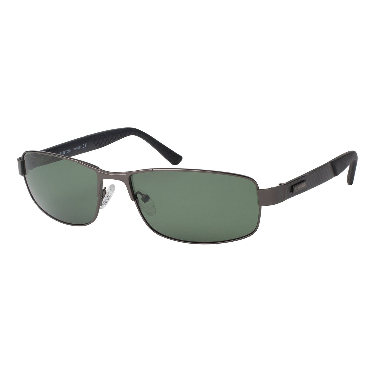 Lunettes de soleil aspect carbonne