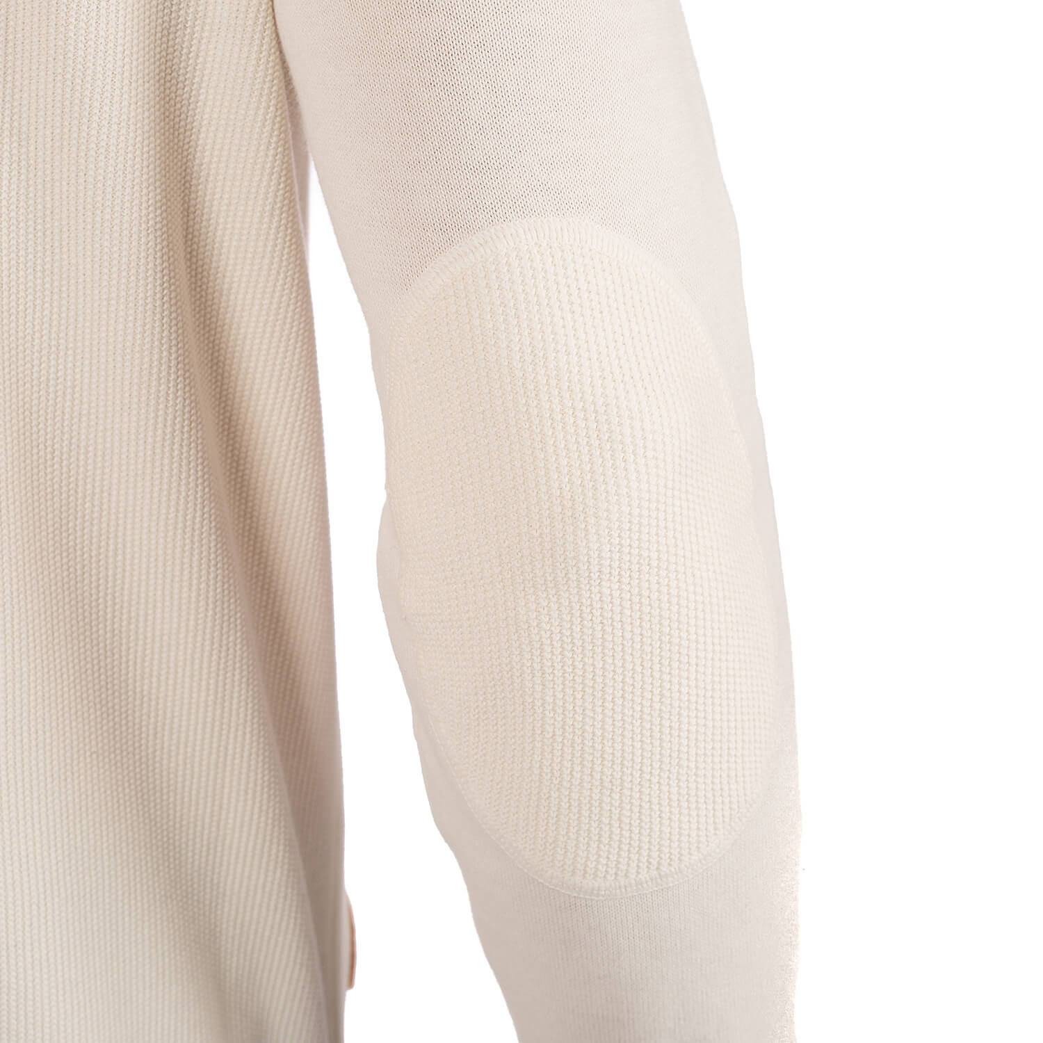 Pull col V nid d'abeille