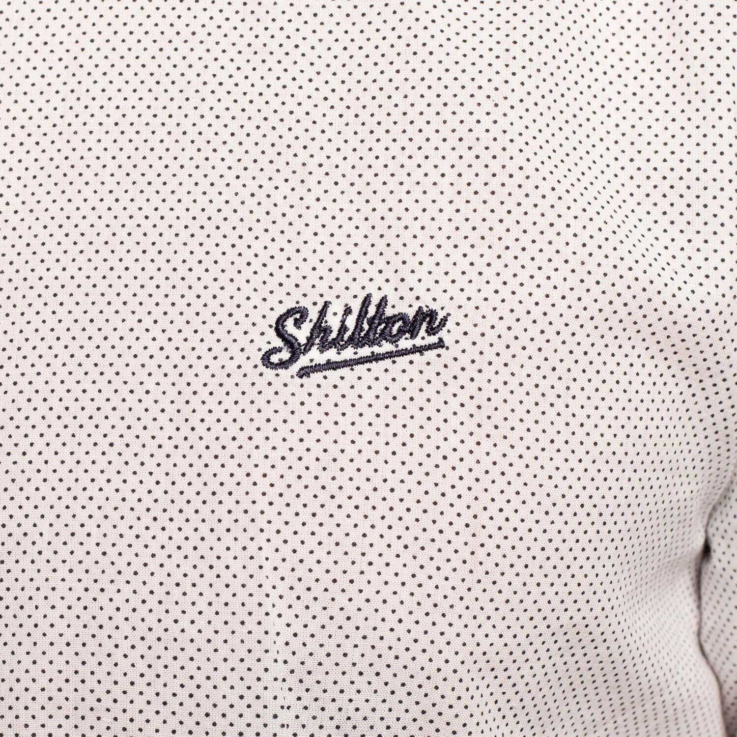 Chemise à pois imprimés