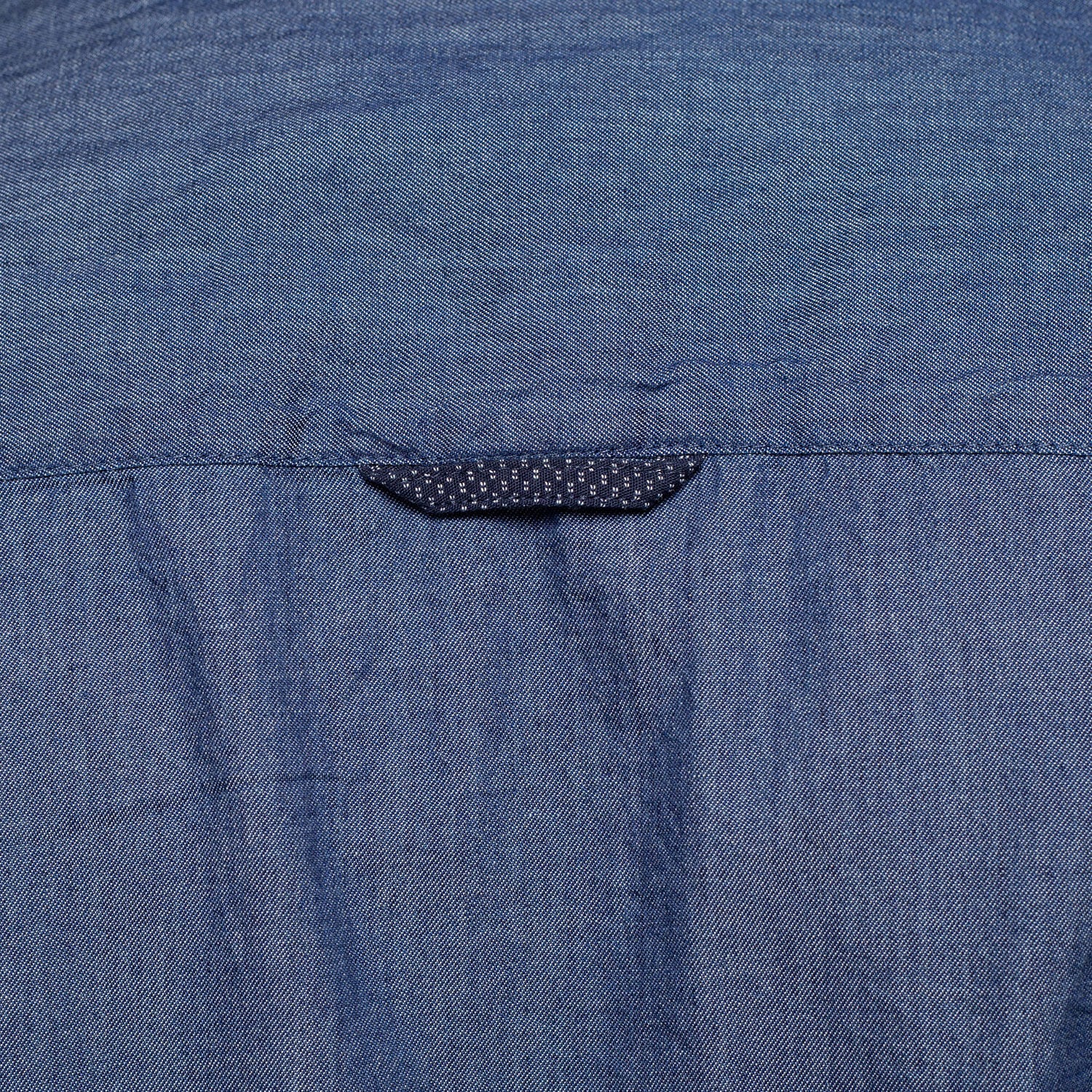 Chemise aspect denim