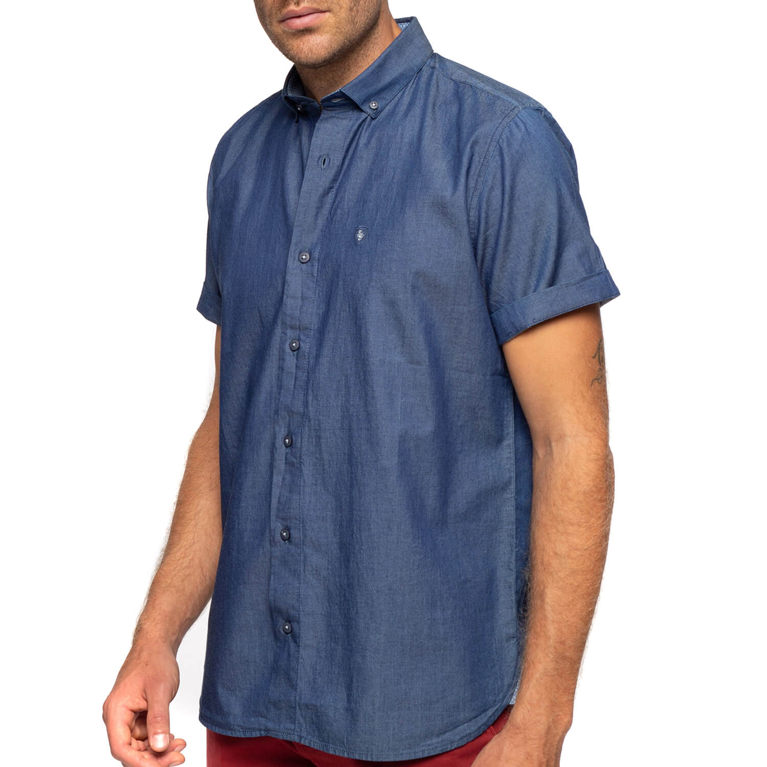 Chemise aspect jean