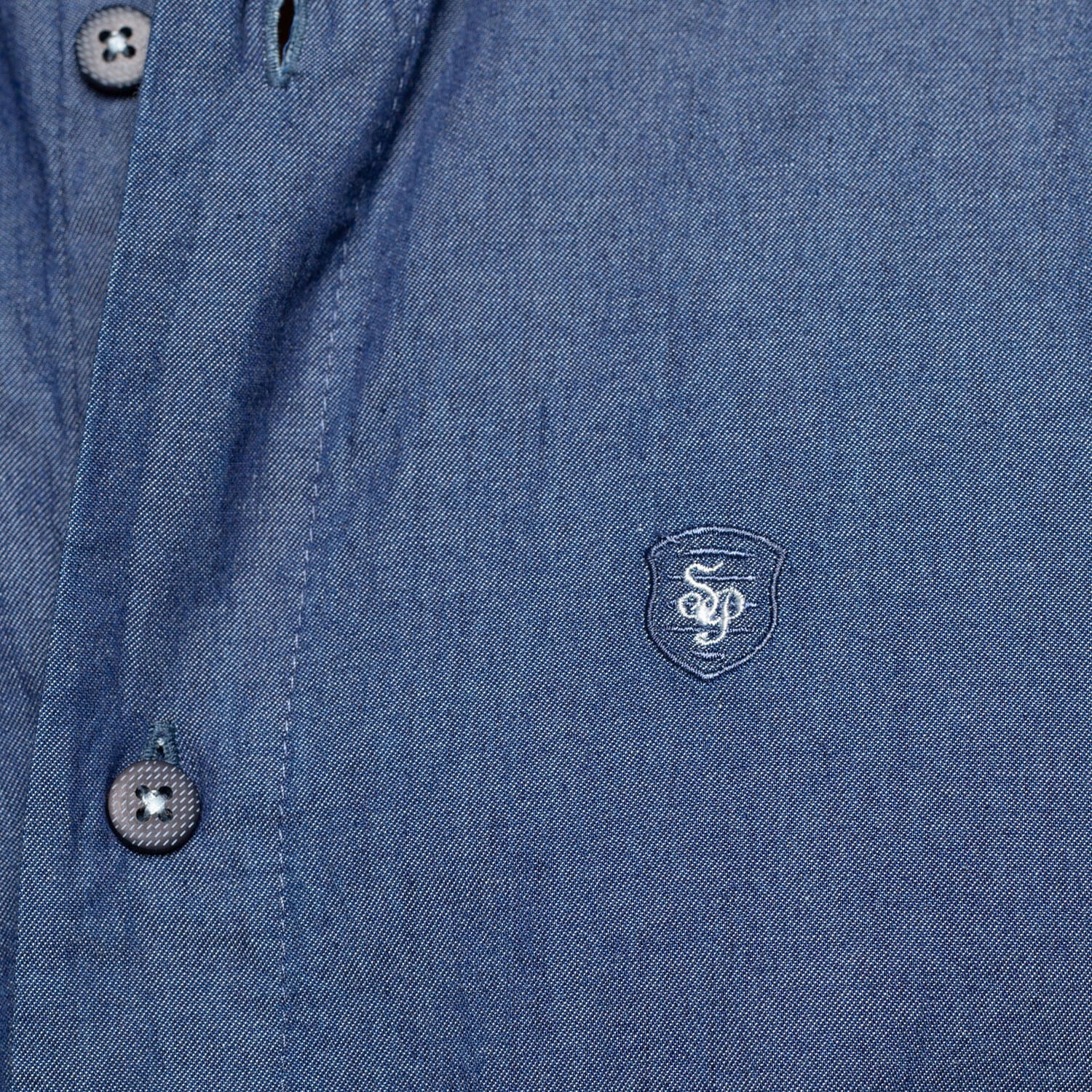 Chemise aspect jean