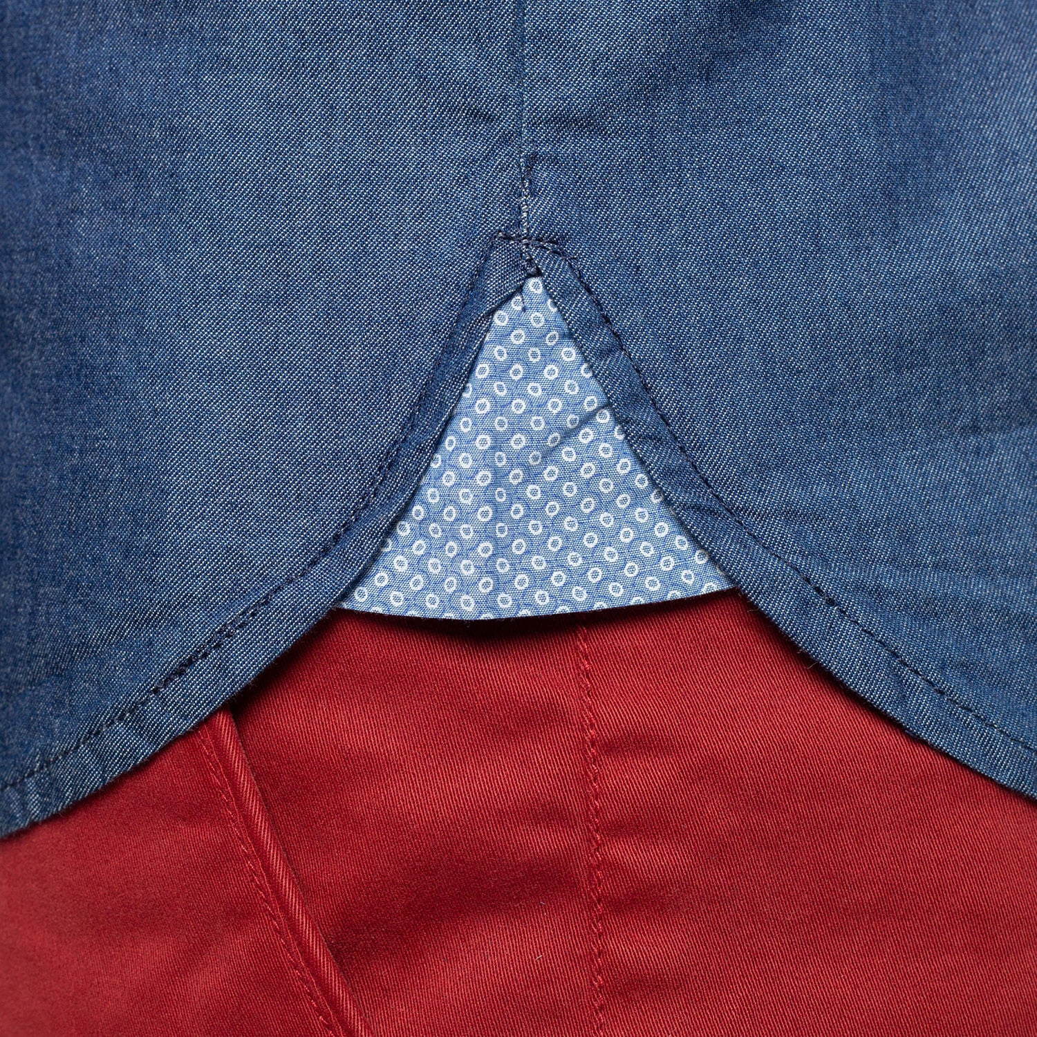 Chemise aspect jean