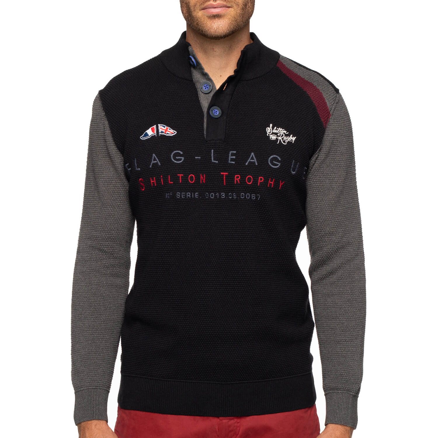 Pull rugby flag