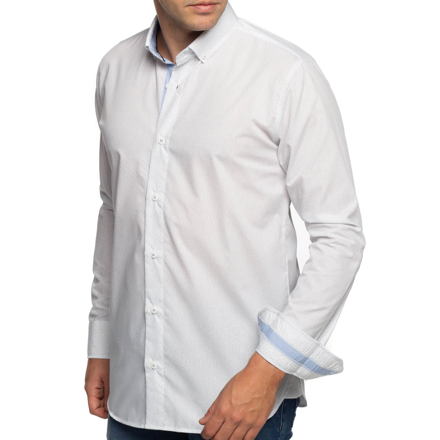 Chemise à pois fantaisies