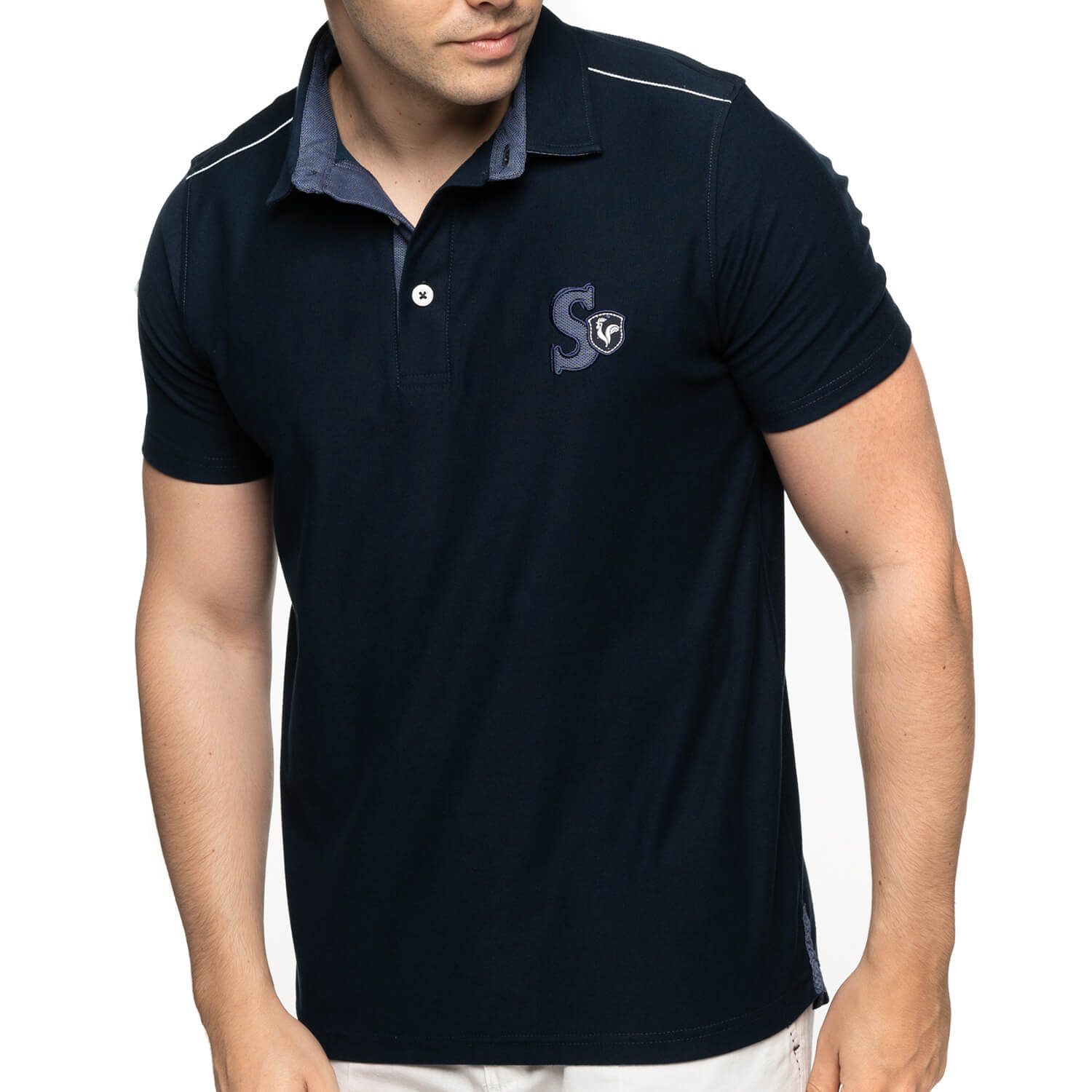 Polo rugby patchwork