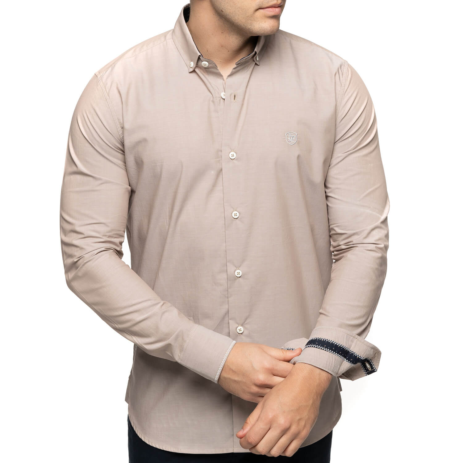 Chemise city écusson