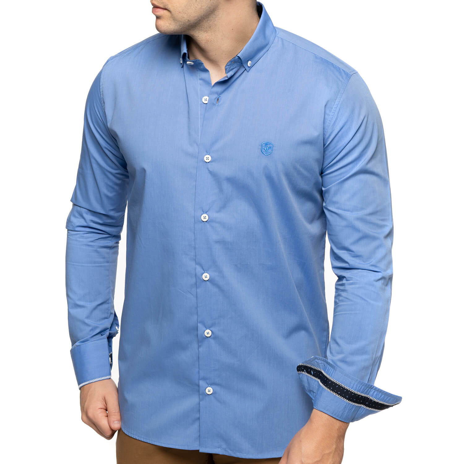 Chemise city écusson