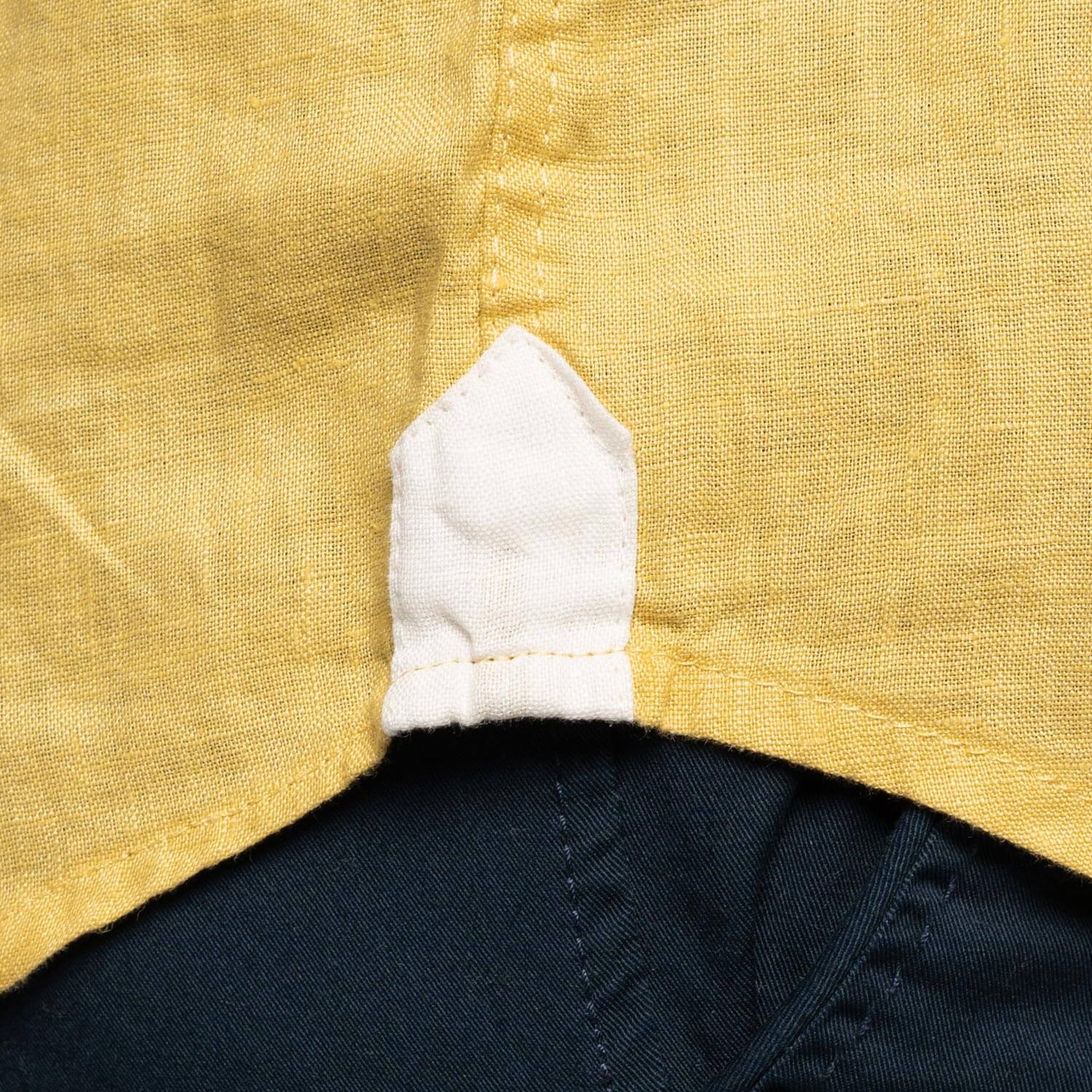 Chemise en lin pocket