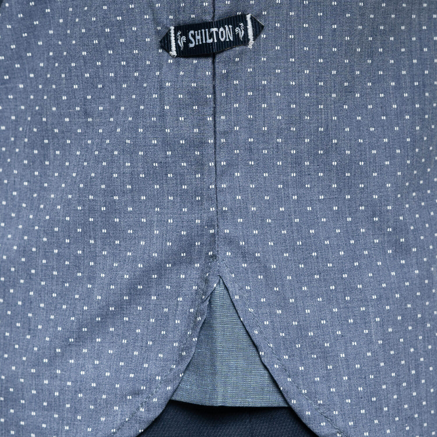 Chemise poche brodée