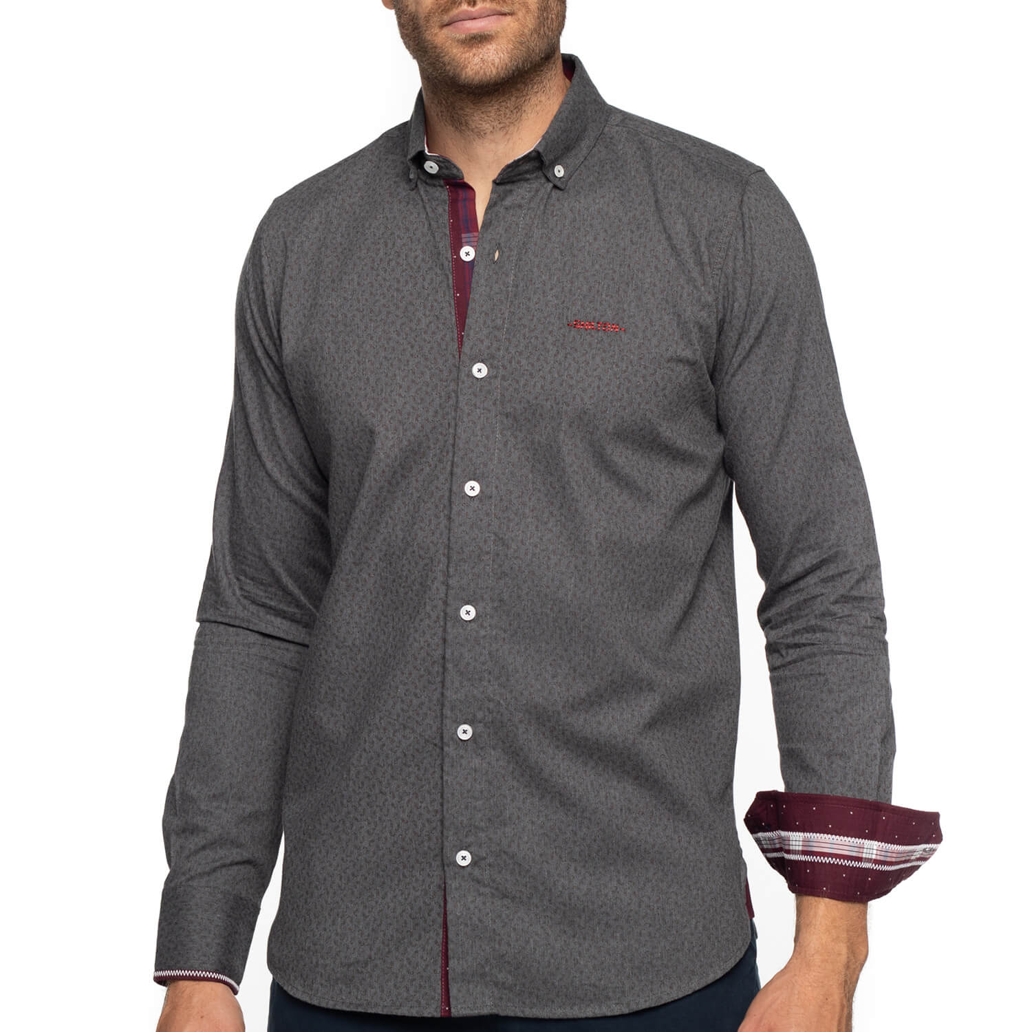 Chemise imprimée fantaisie