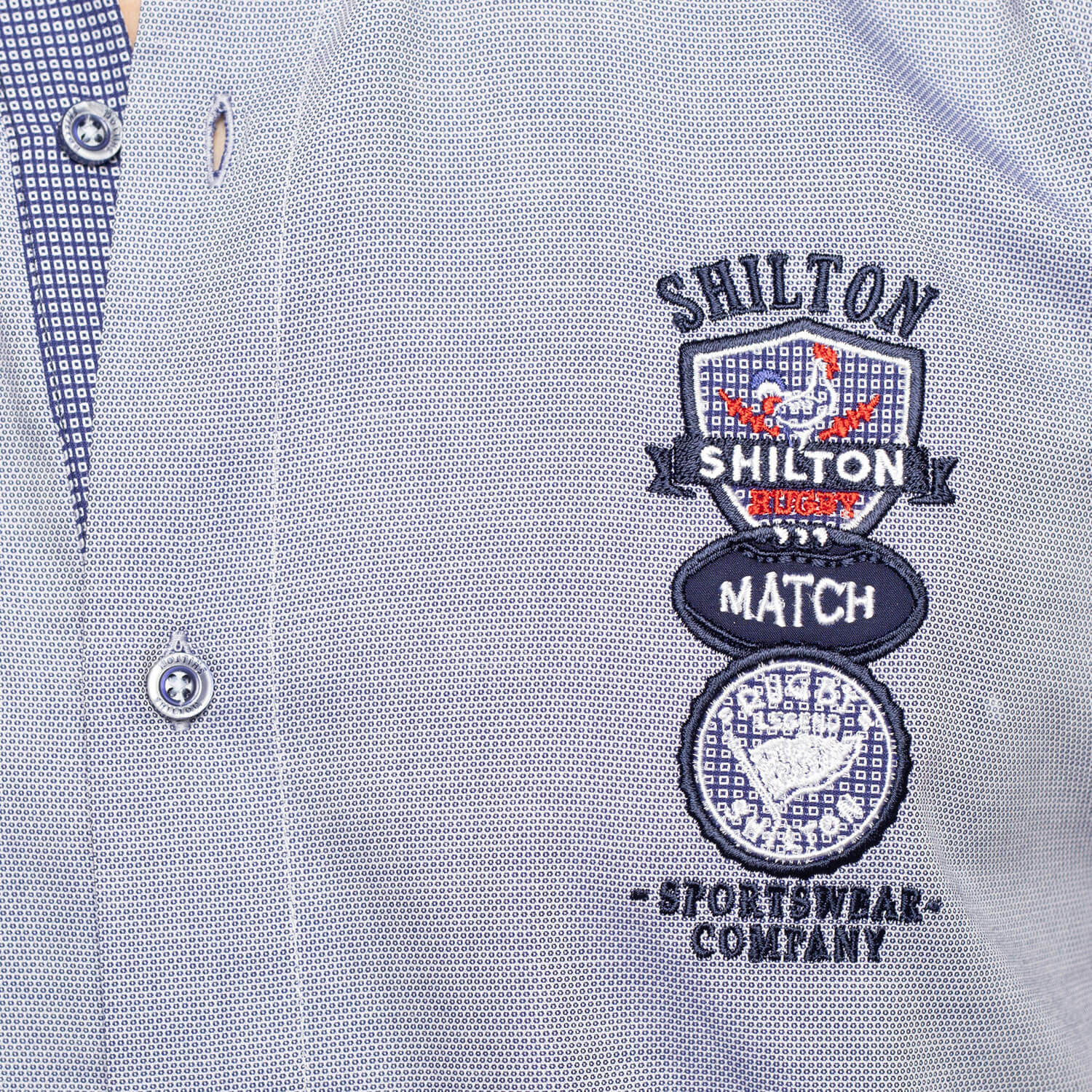 Chemise rugby french match