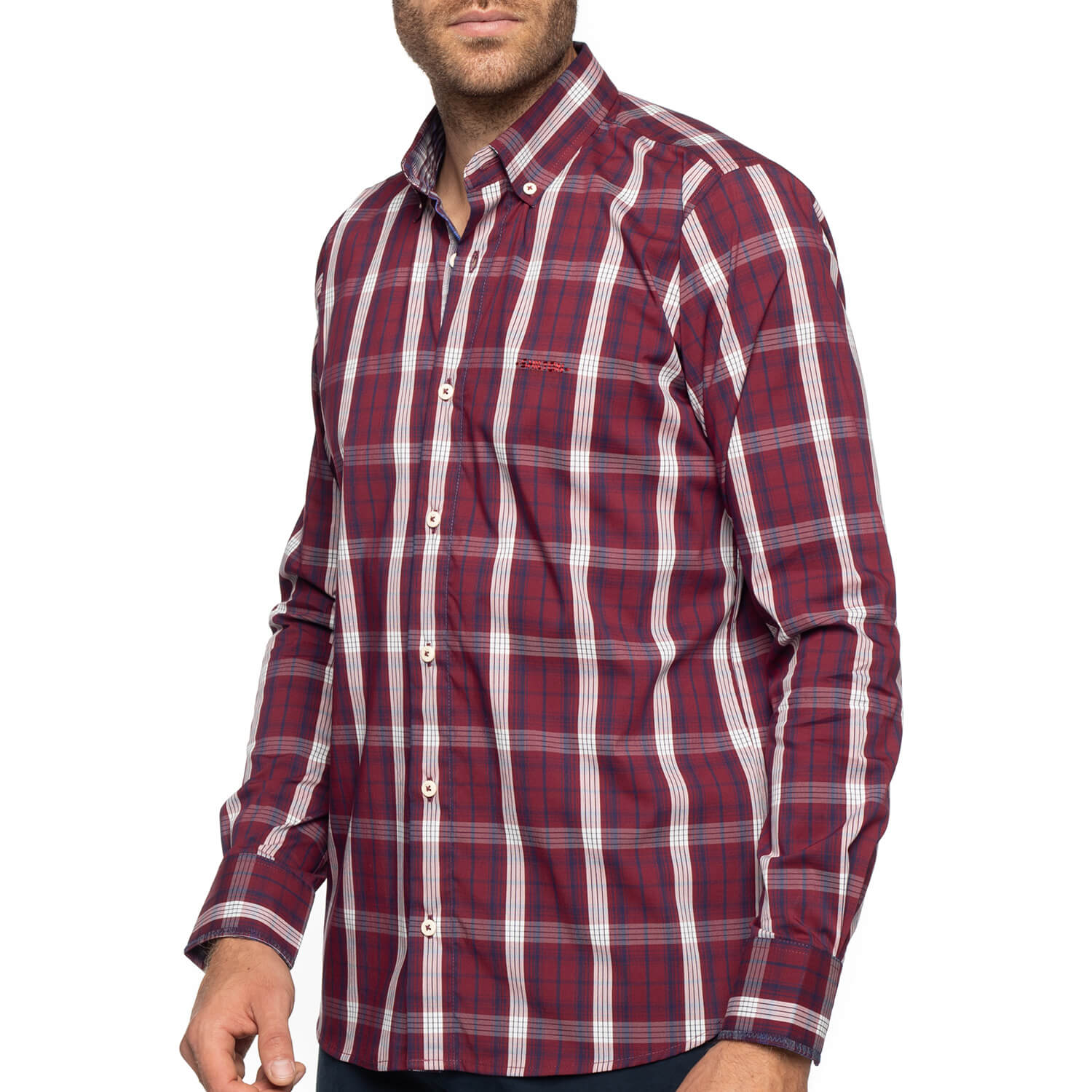Chemise à carreaux