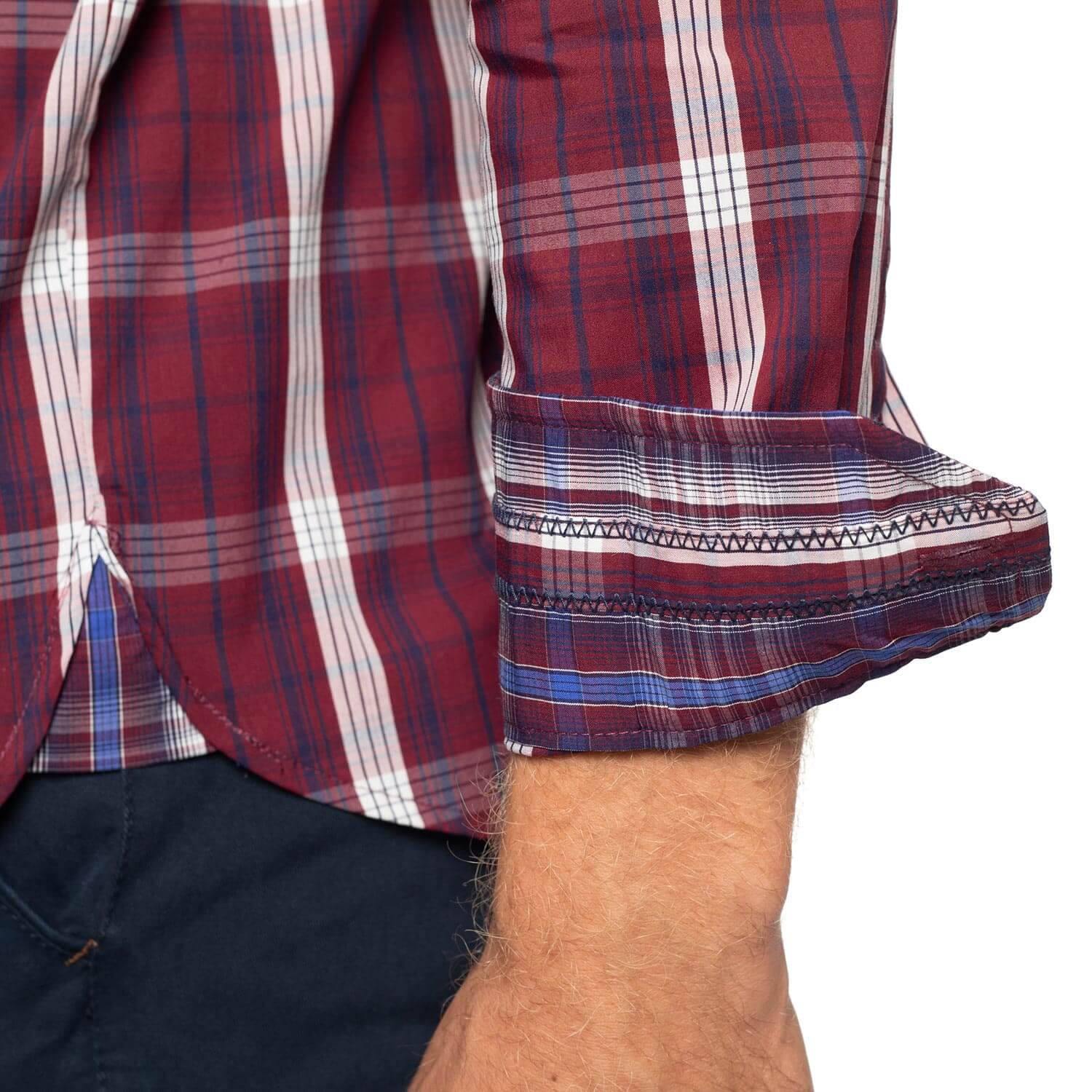 Chemise à carreaux