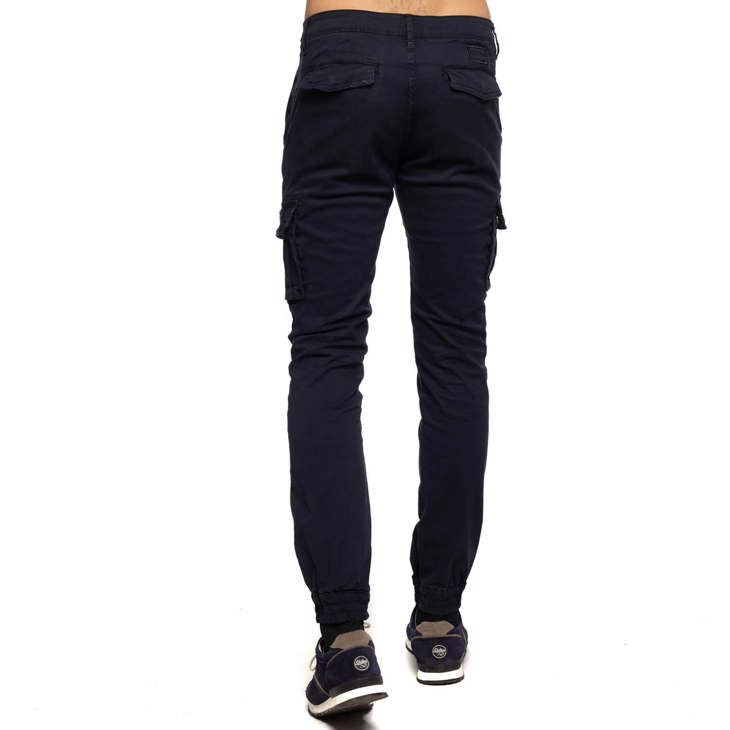 Pantalon cargo smocké