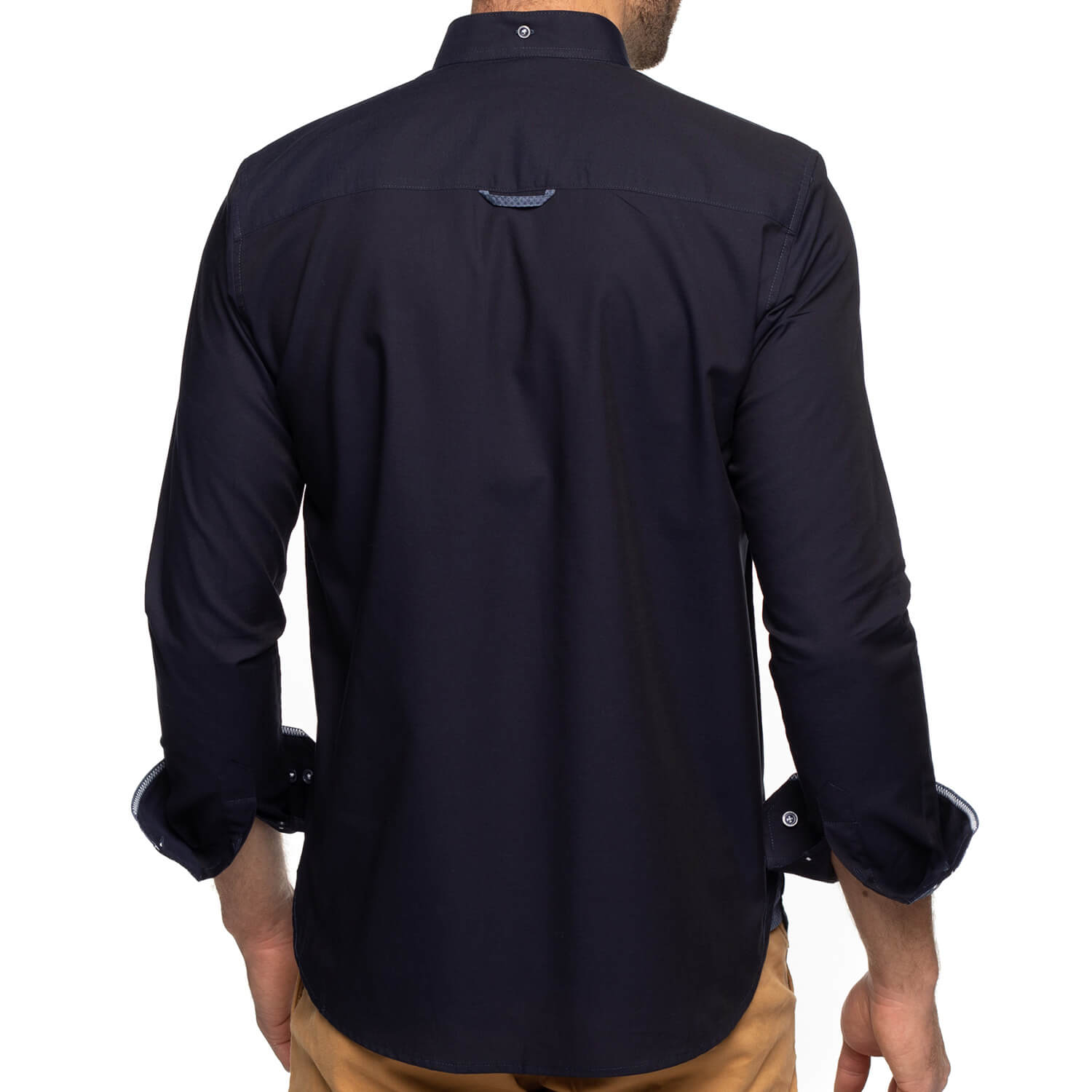 Chemise col inversé