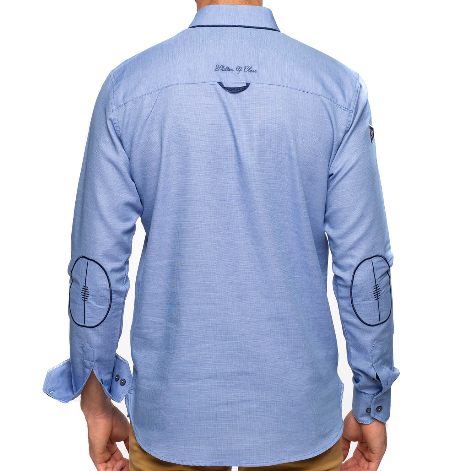 Chemise club à coudières