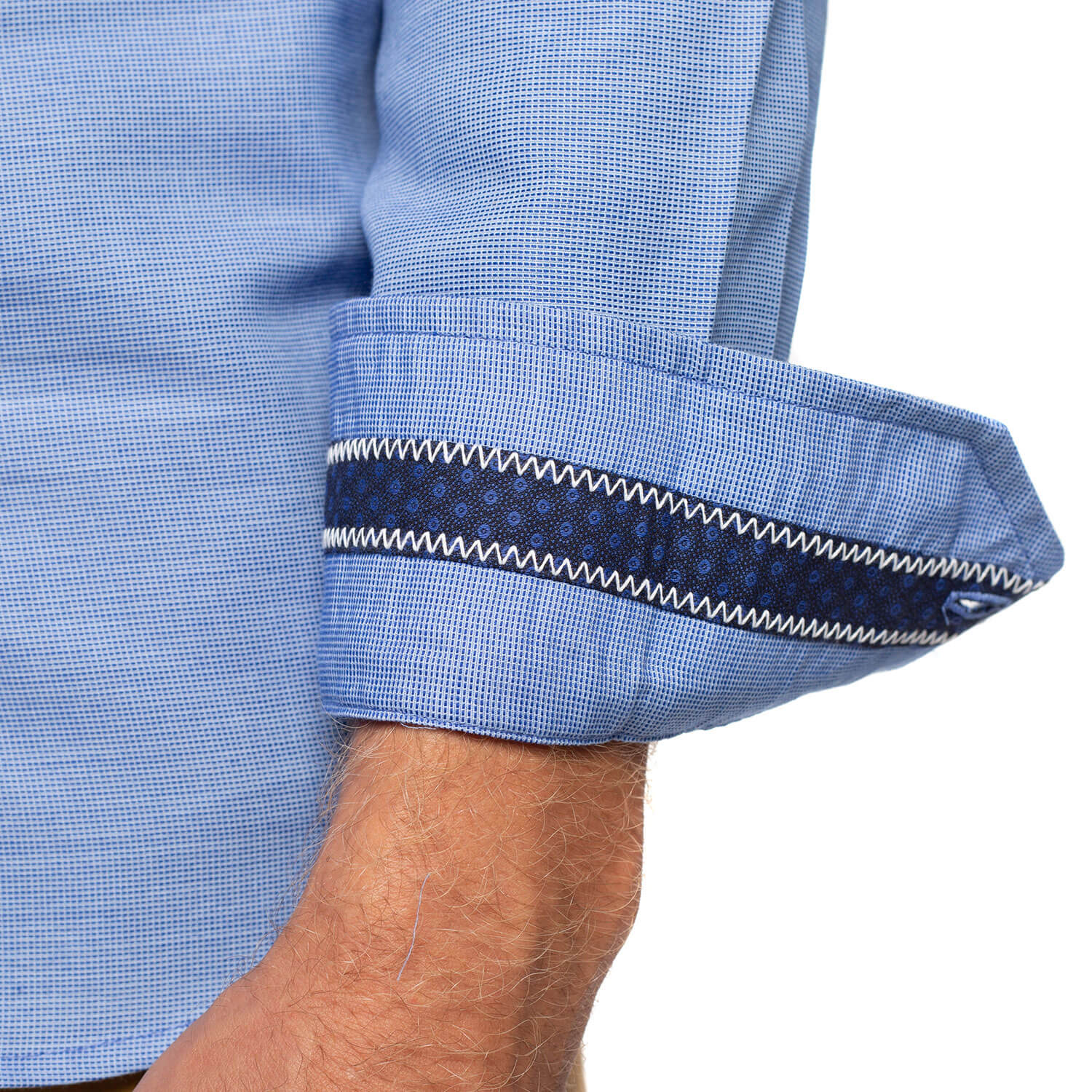 Chemise club à coudières