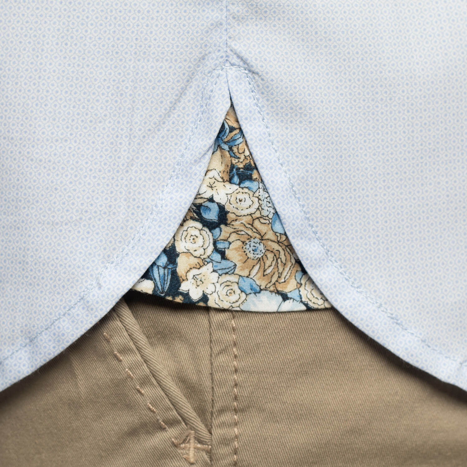 Chemise rugby flowers