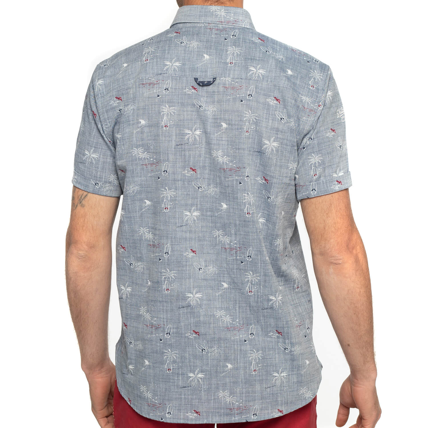 Chemise à fleurs