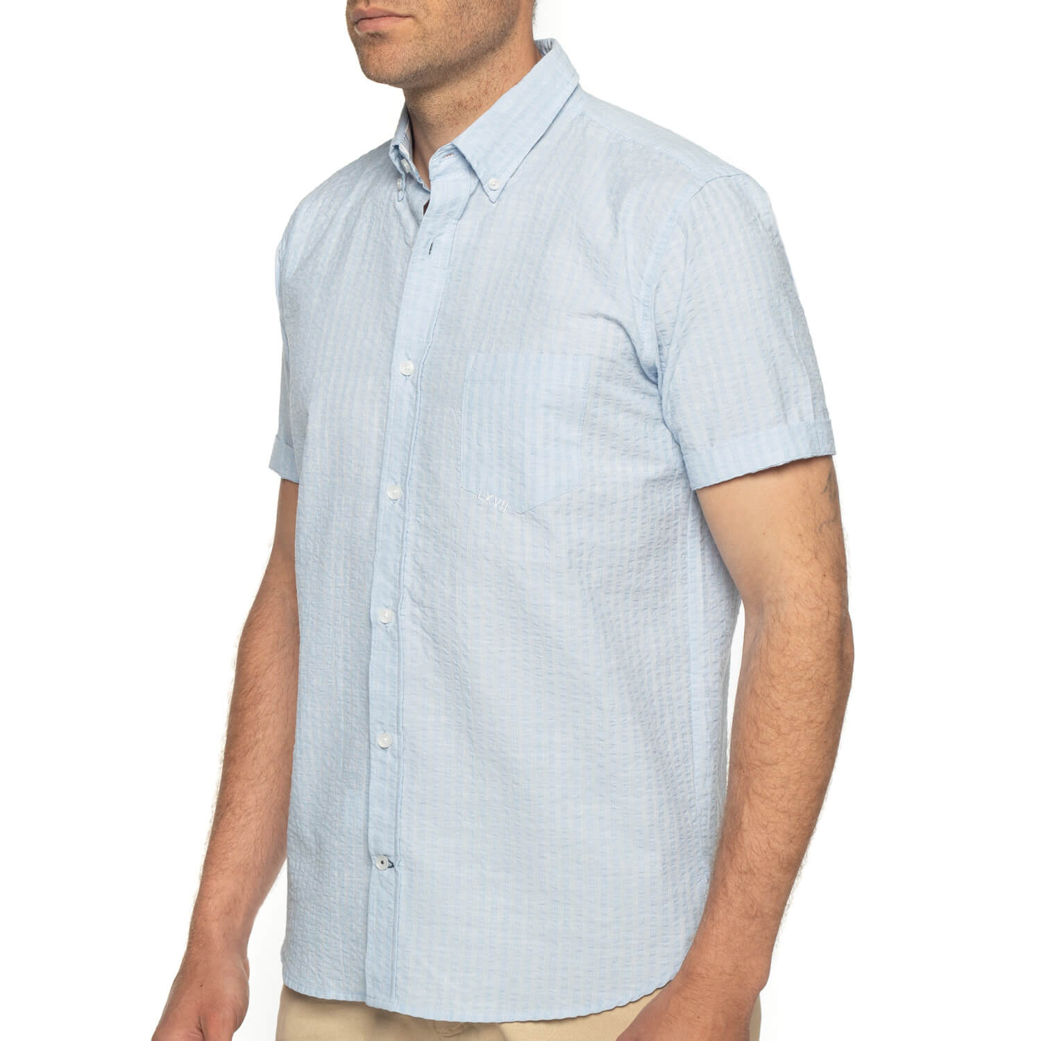 Chemise aspect gaufré