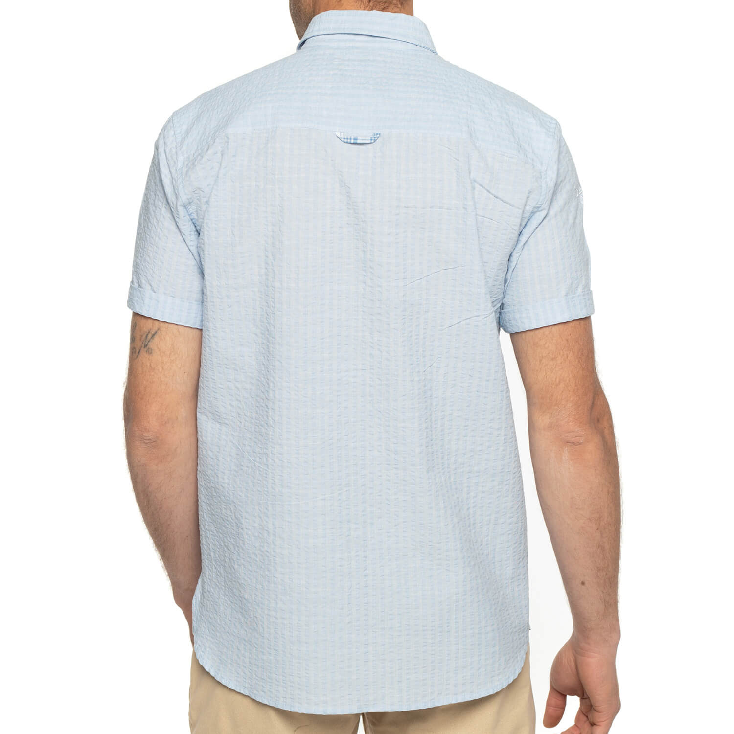 Chemise aspect gaufré