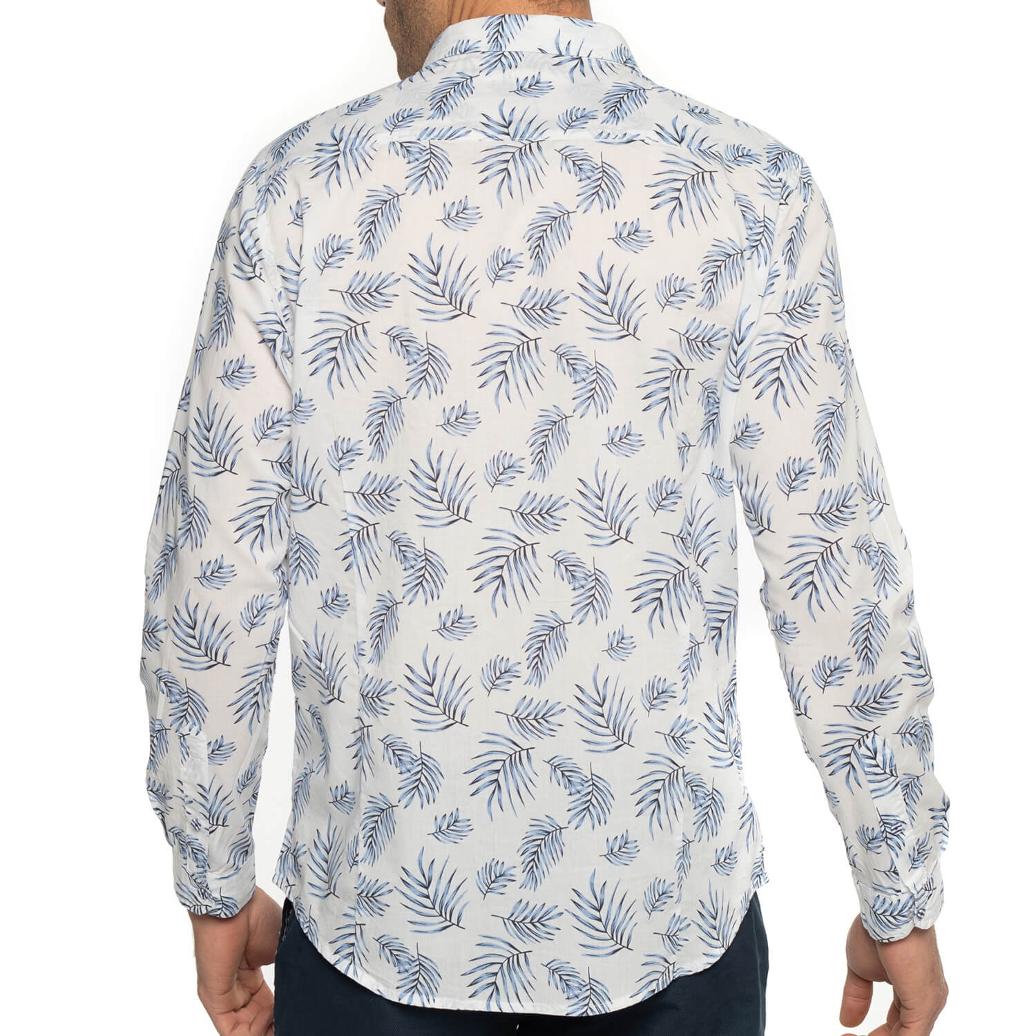 Chemise fleurs imprimées