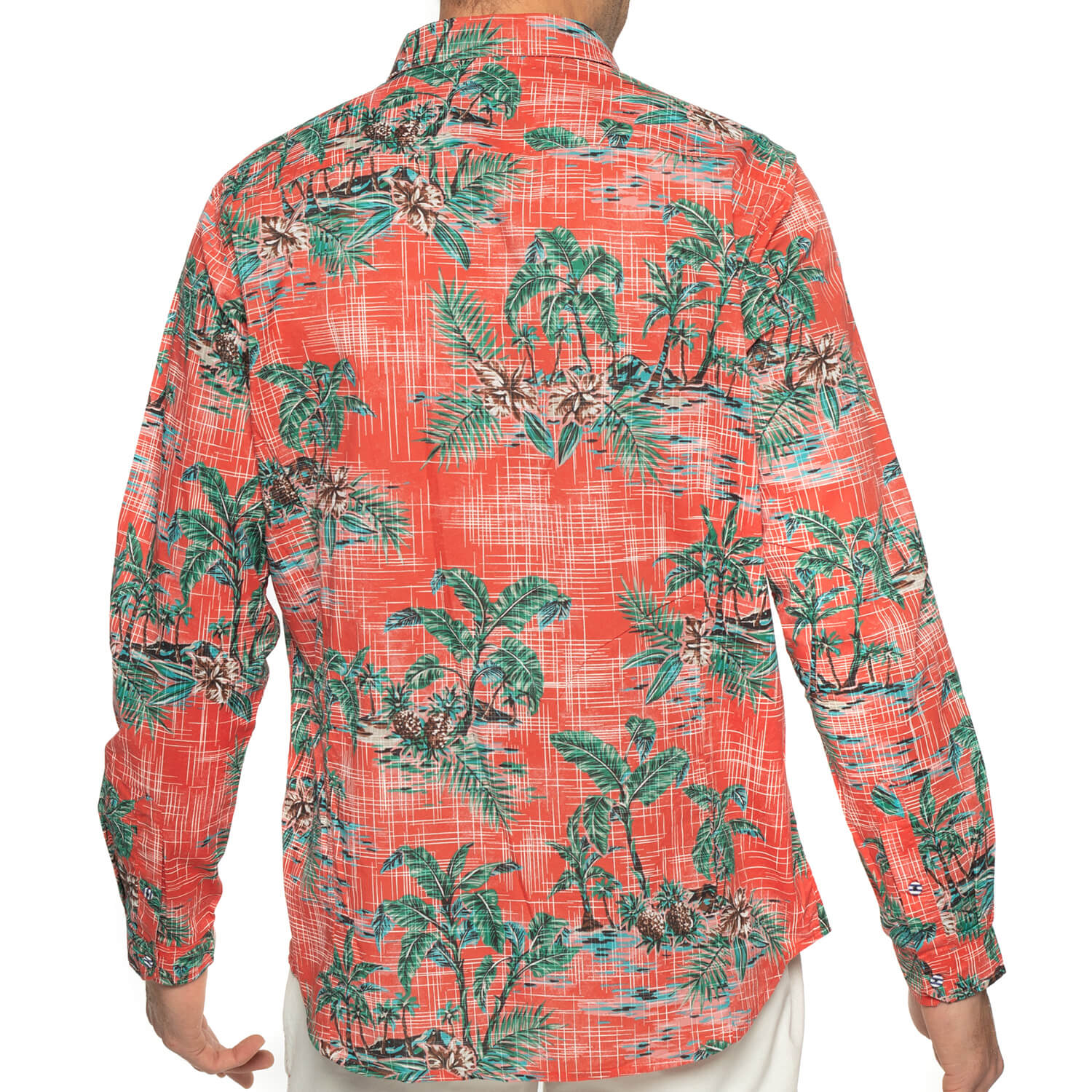 Chemise fleurs imprimées