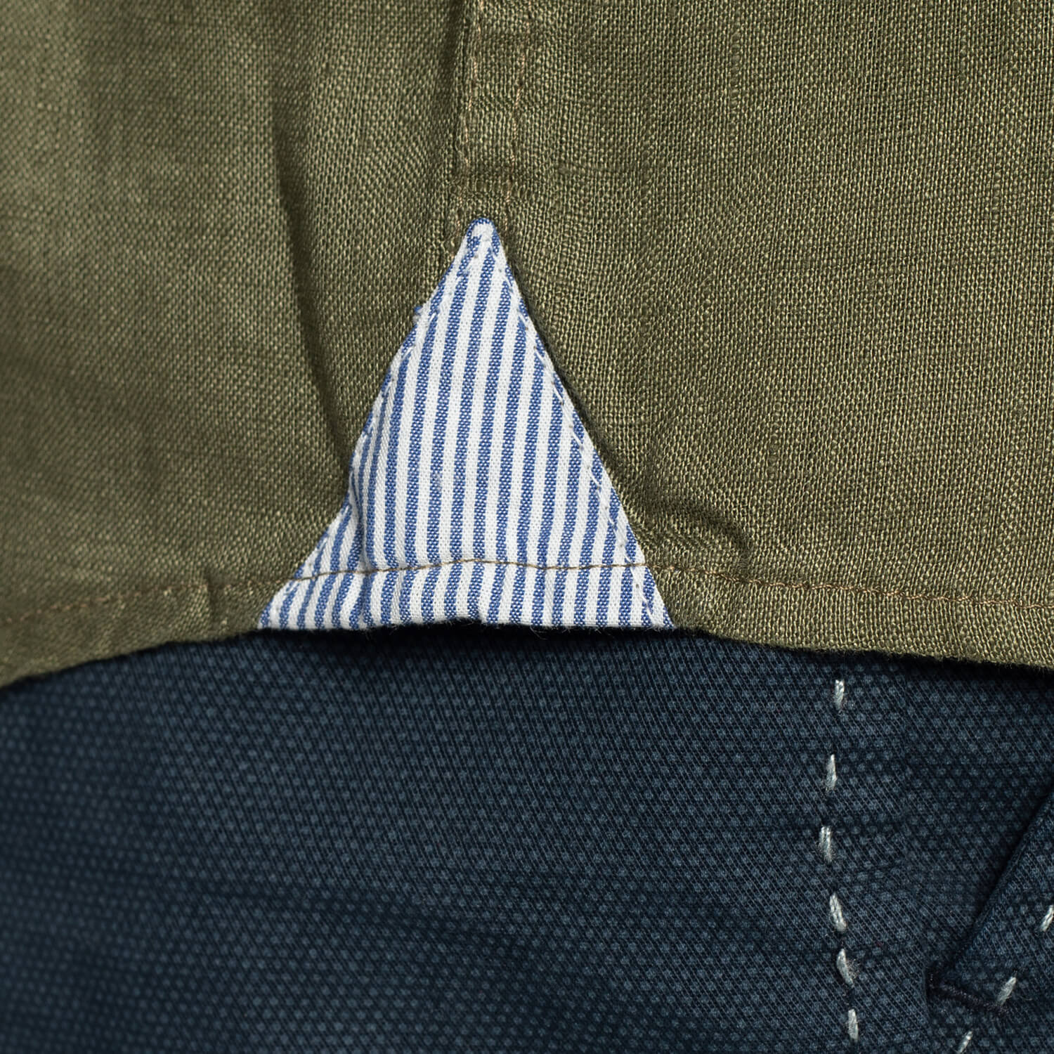 Chemise en lin authentique
