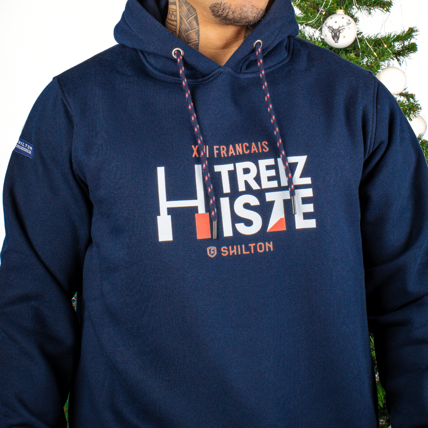 Sweat à capuche Treize de France