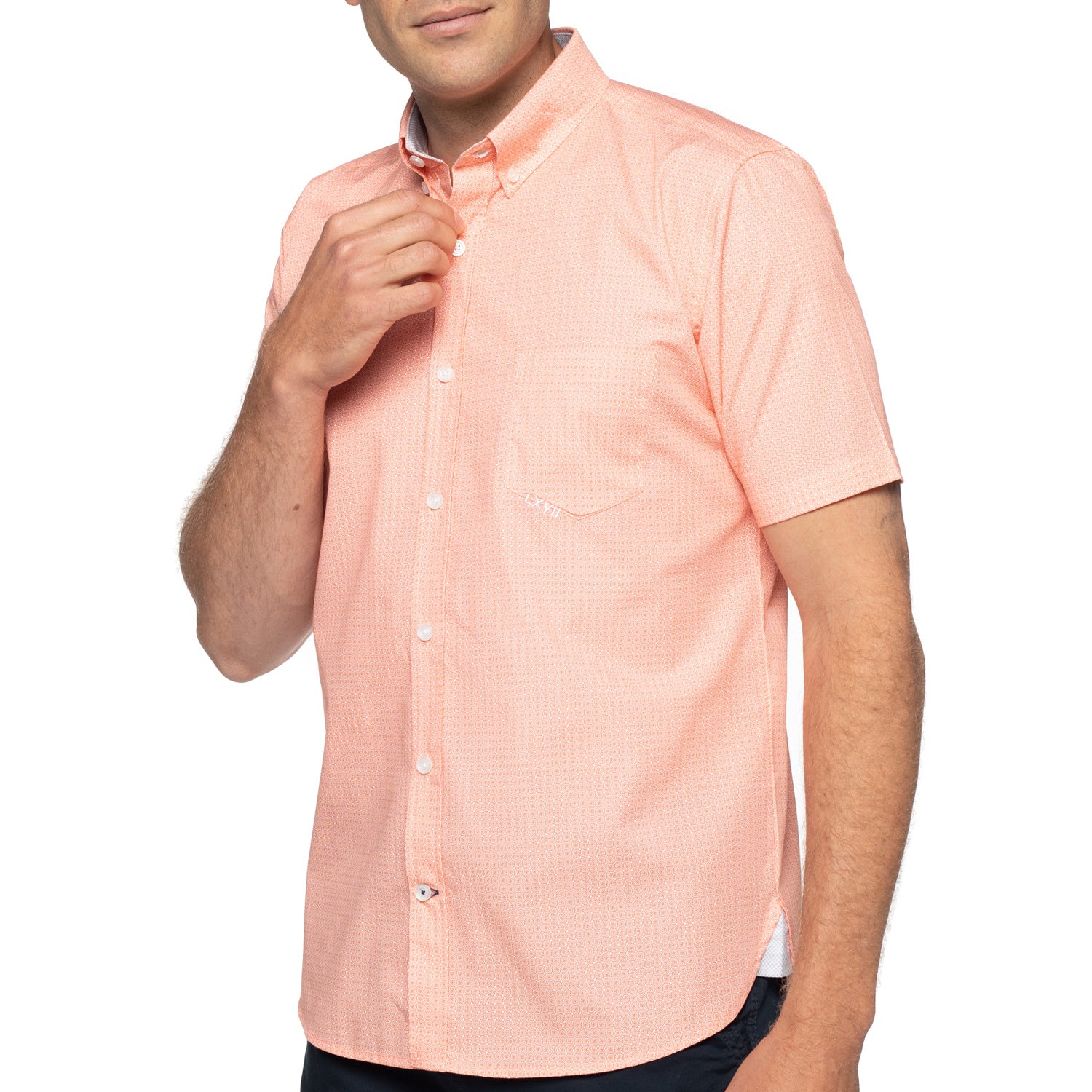 Chemise poche imprimée Orange - Shilton