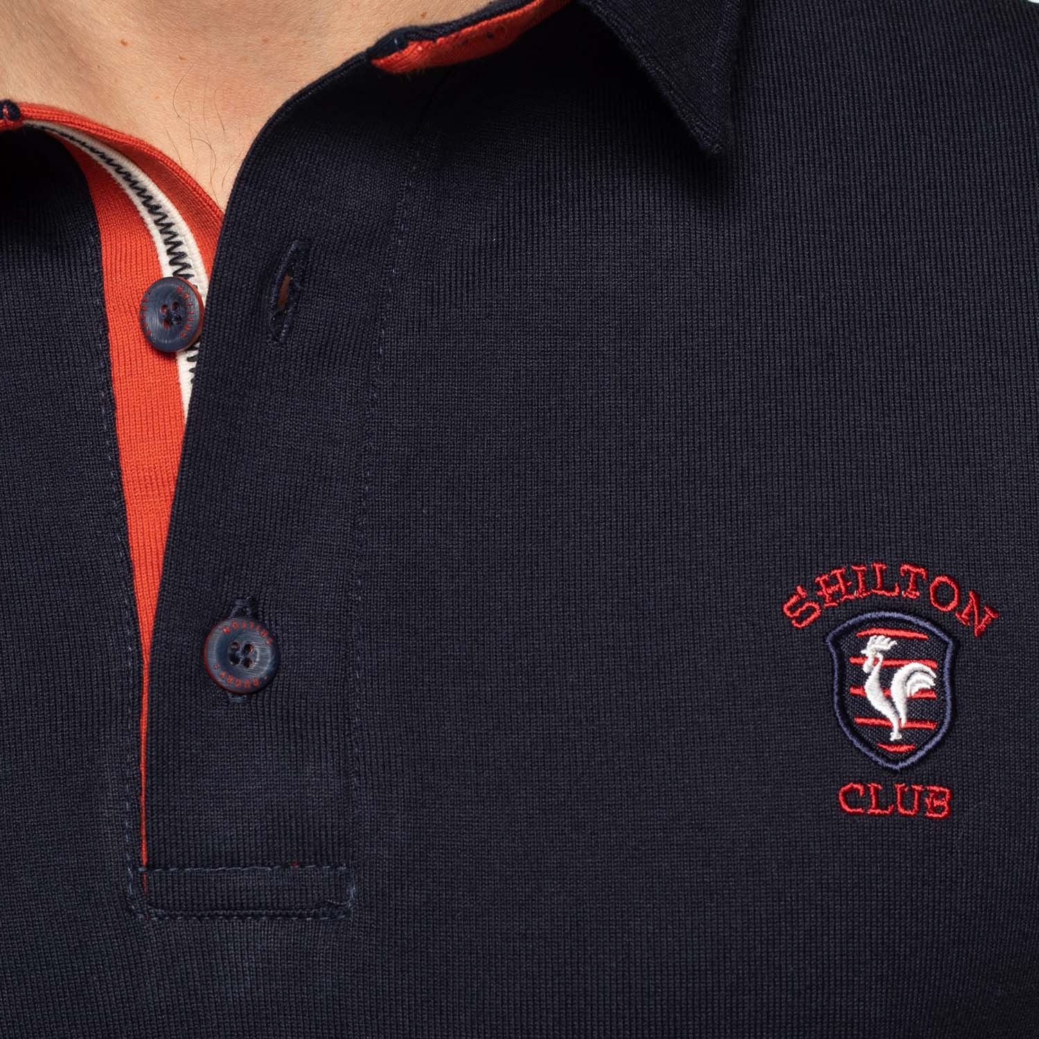 Polo rugby rayé
