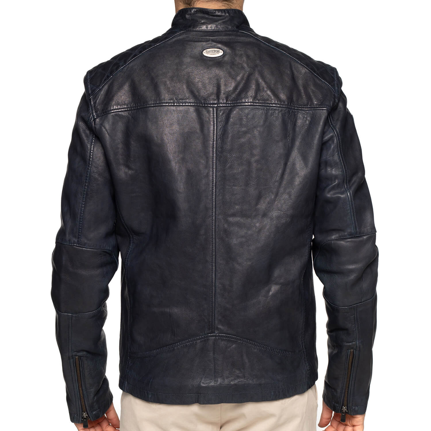 Blouson en cuir motors