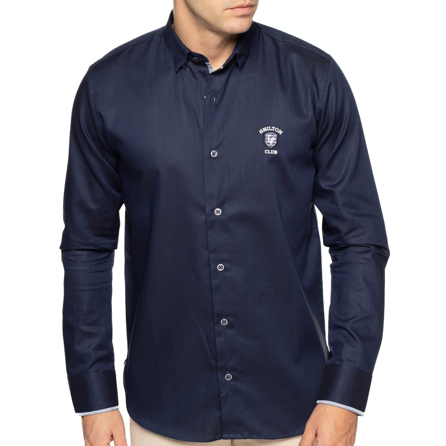 Chemise club écusson