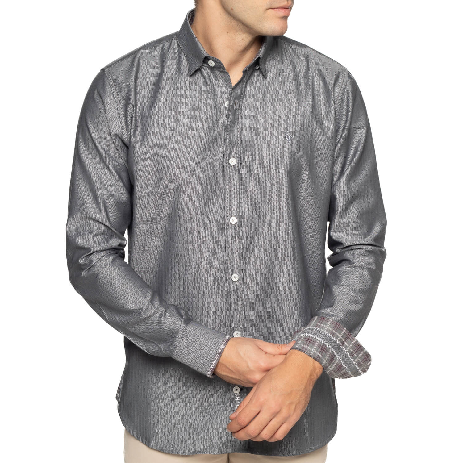 Chemise chevron coudières