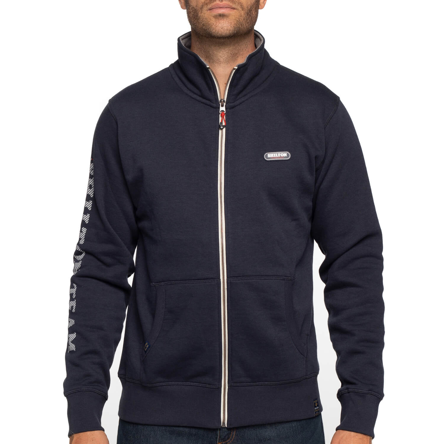 Gilet col montant