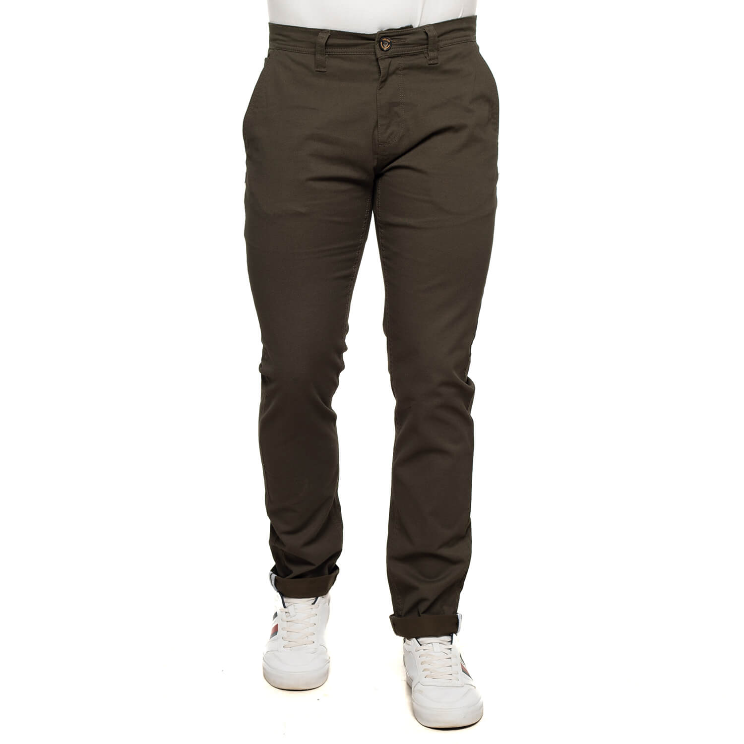 Pantalon chino printé