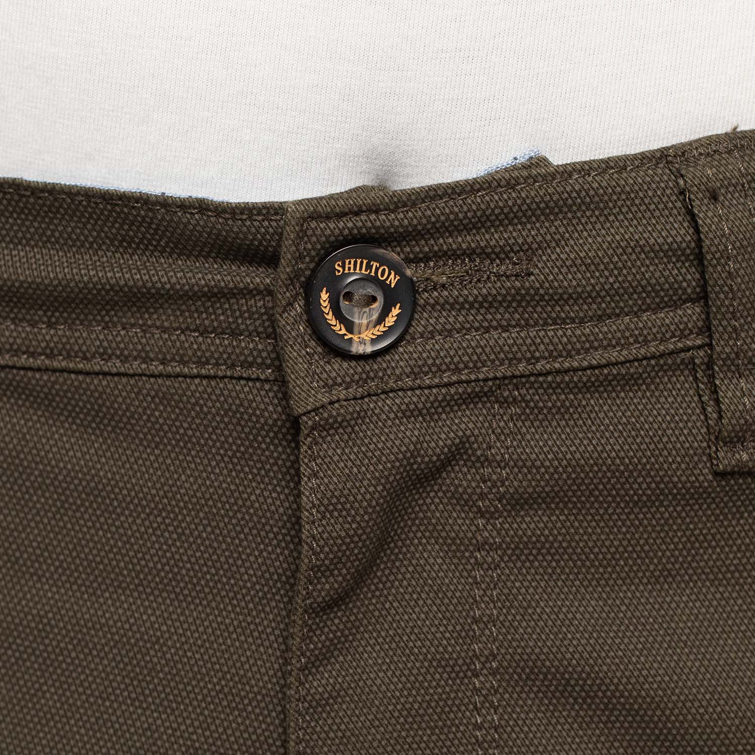 Pantalon chino printé