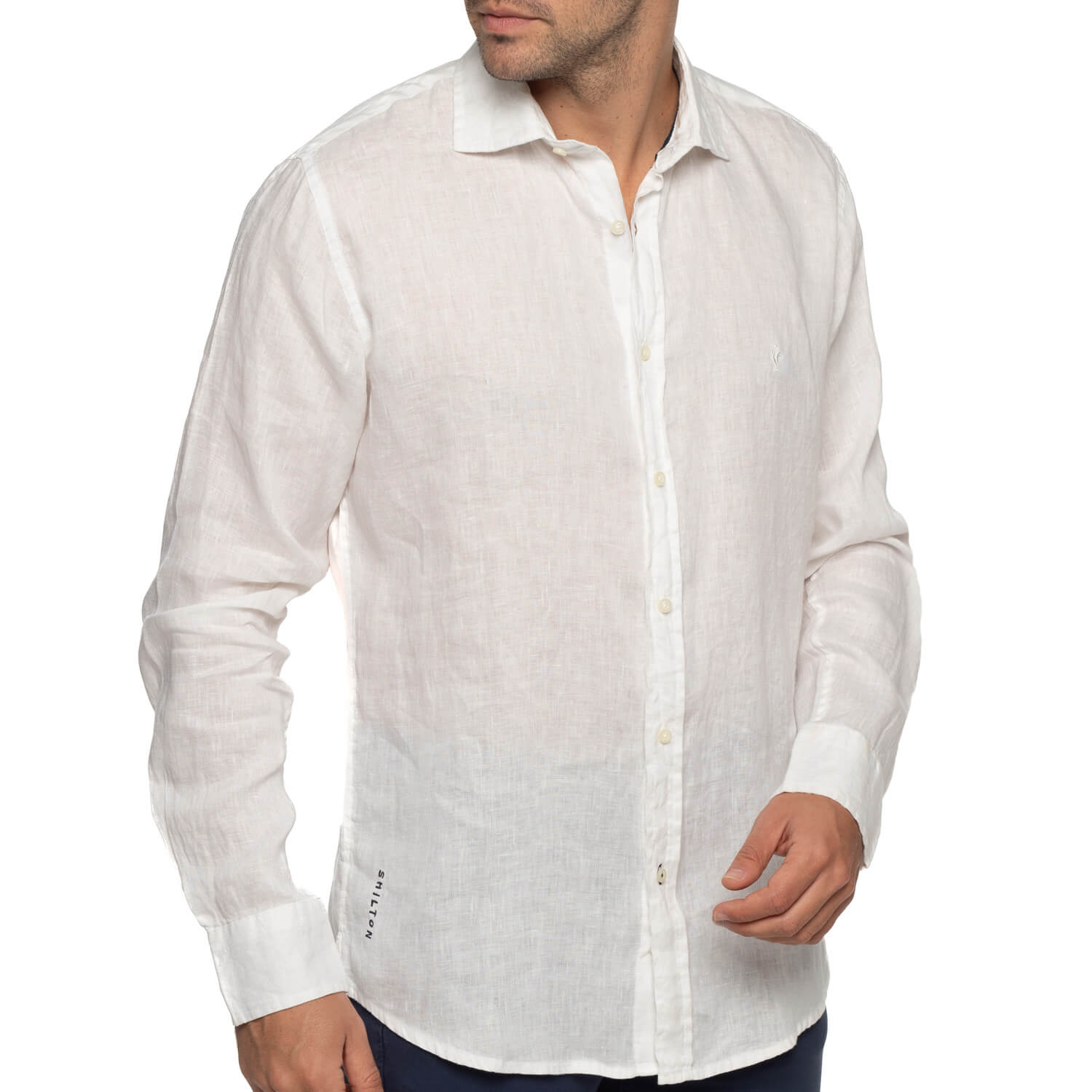 Chemise rugby coq lin