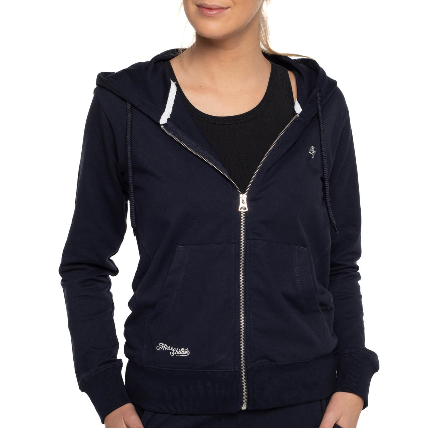Gilet zippe miss Navy - Shilton