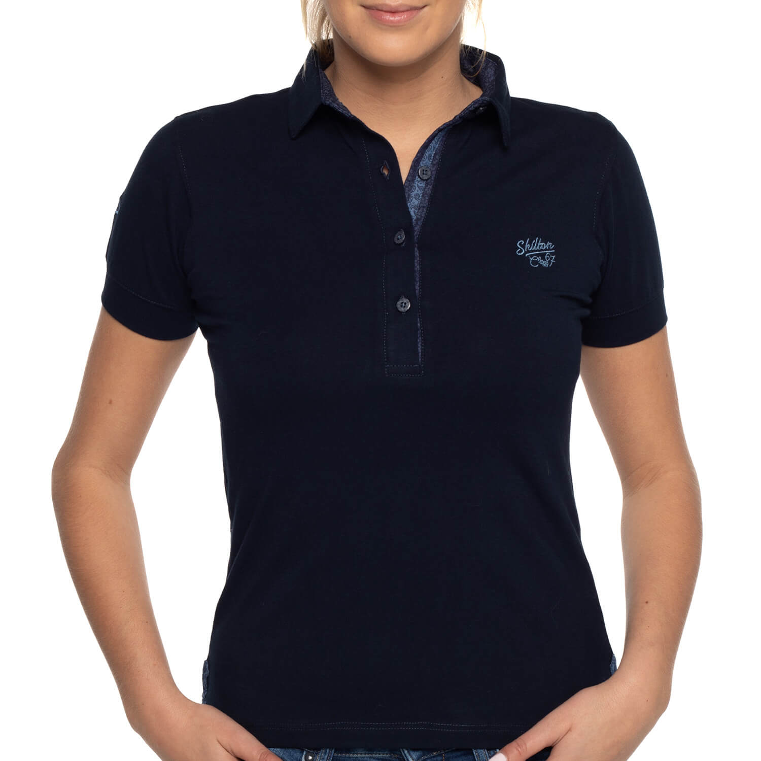 Polo Femme Class 67 Navy X Indigo - Shilton