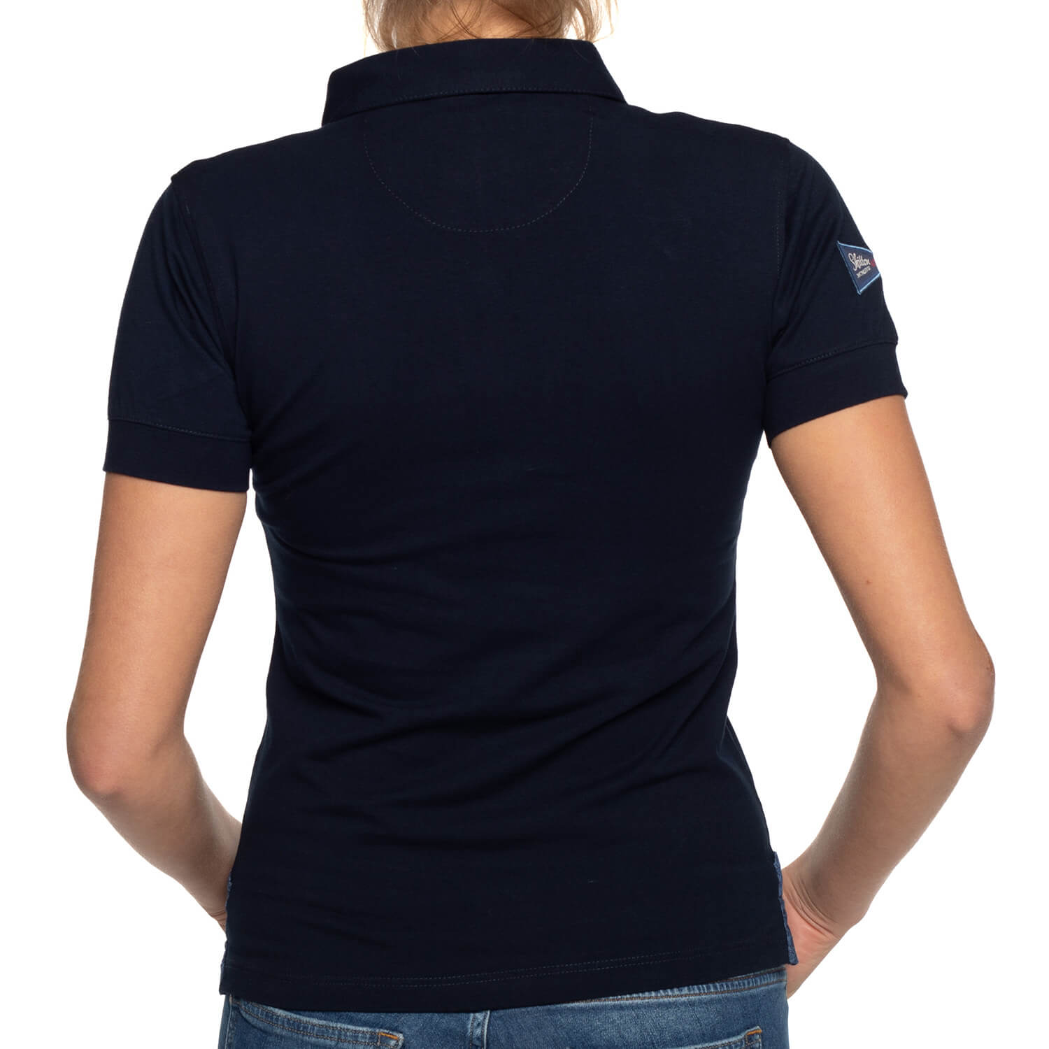 Polo Femme Class 67 Navy X Indigo - vu de dos - Shilton