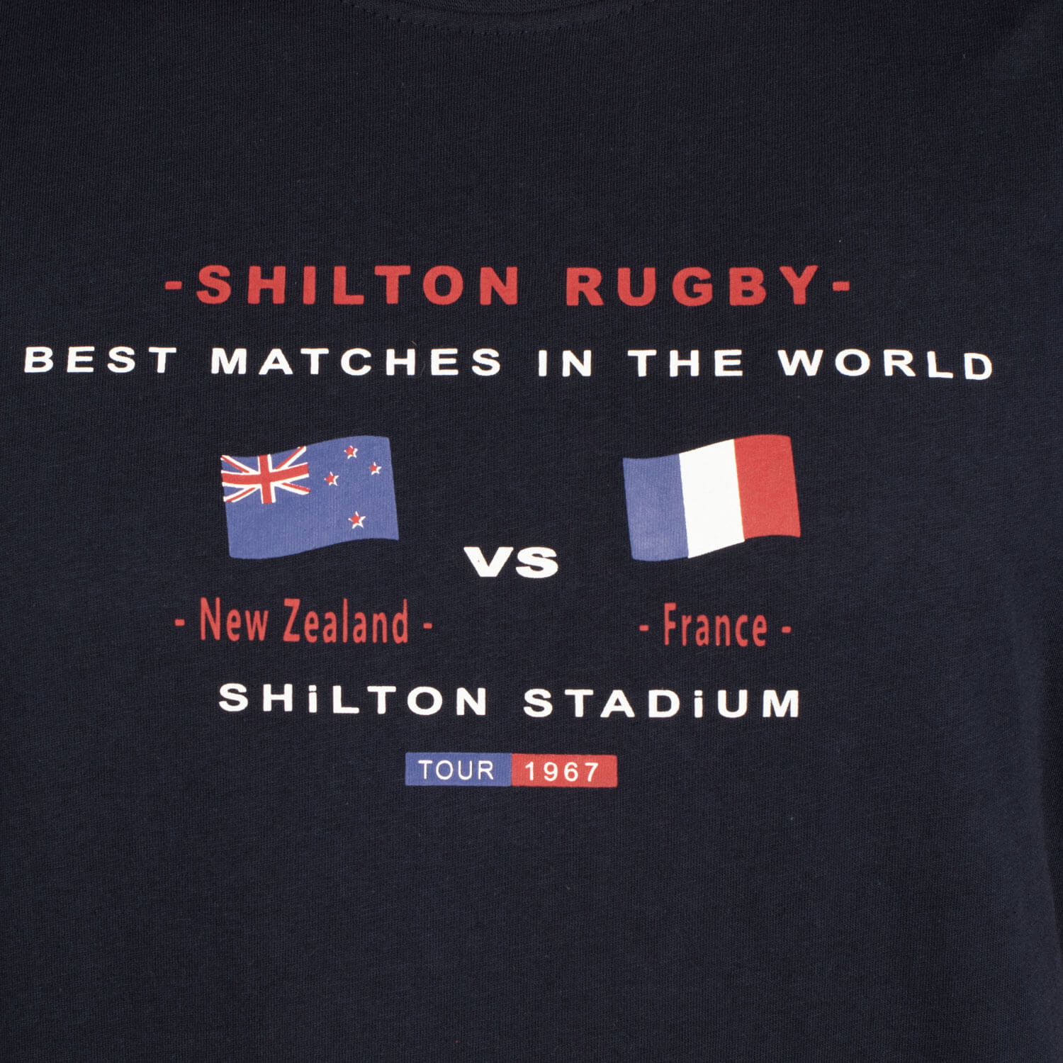 T-shirt rugby stadium
