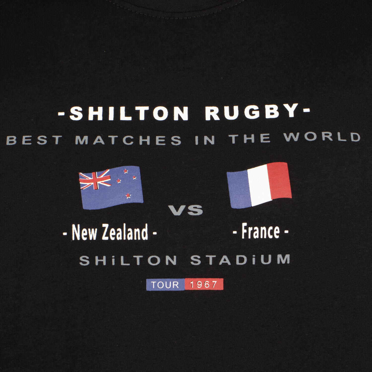 T-shirt rugby stadium