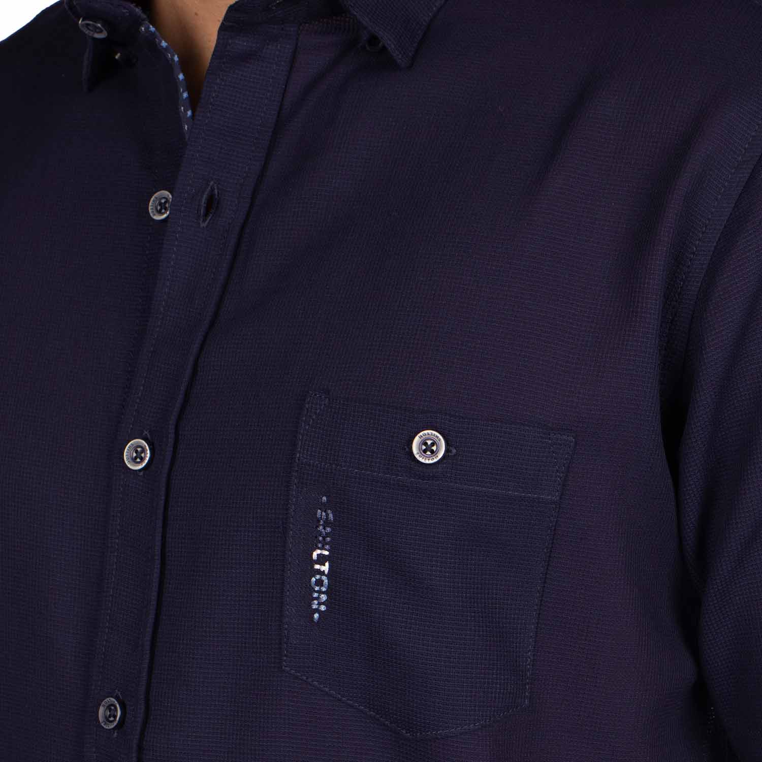Chemise basic poche