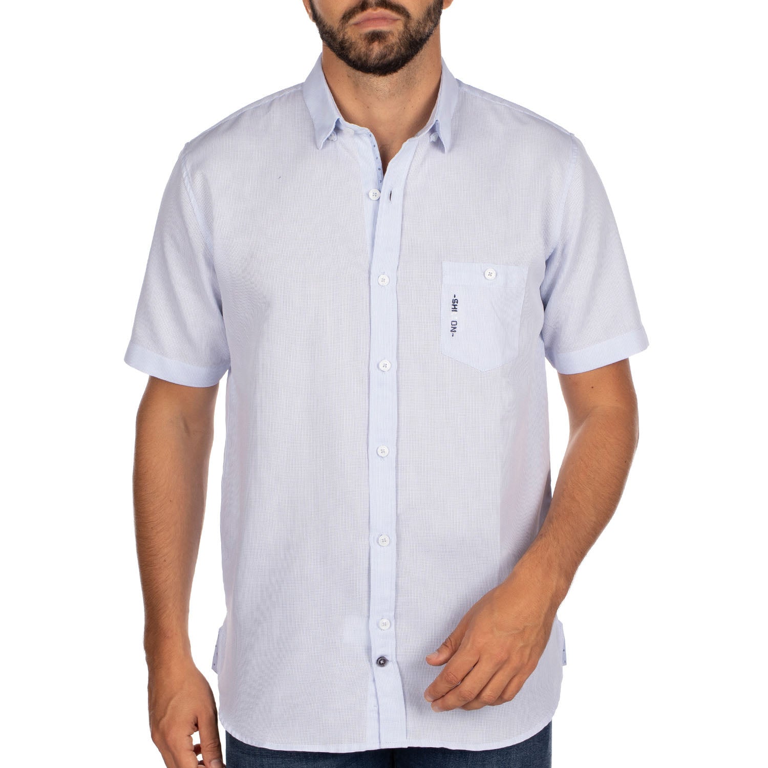 Chemise basic poche
