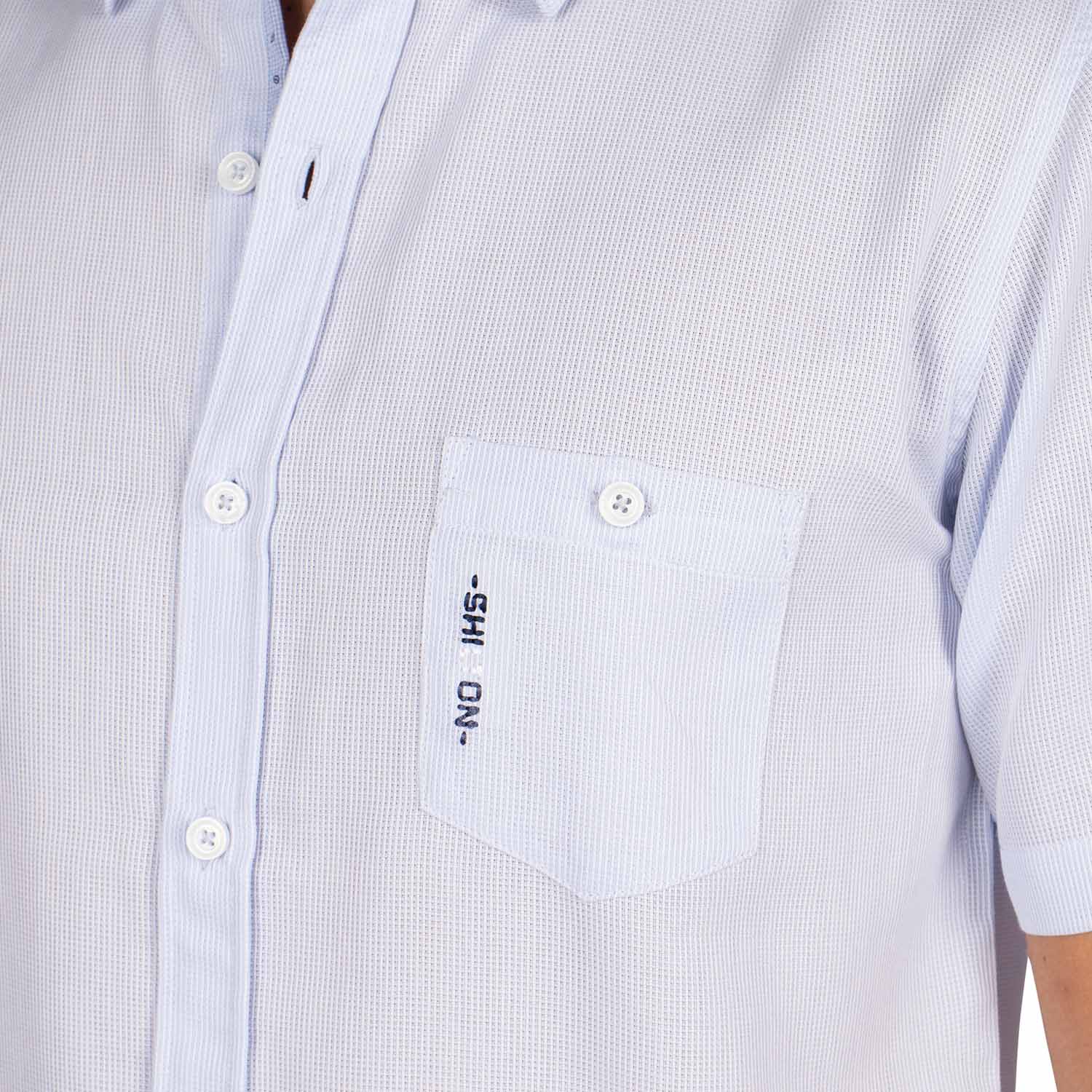 Chemise basic poche