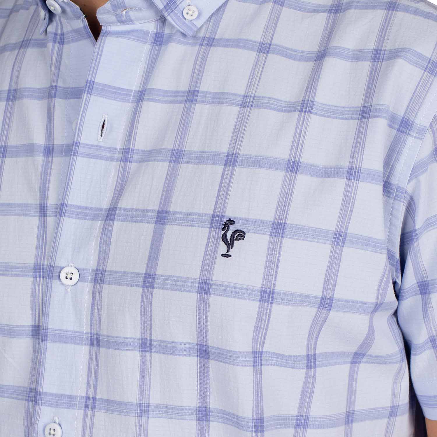 Chemise carreaux coq
