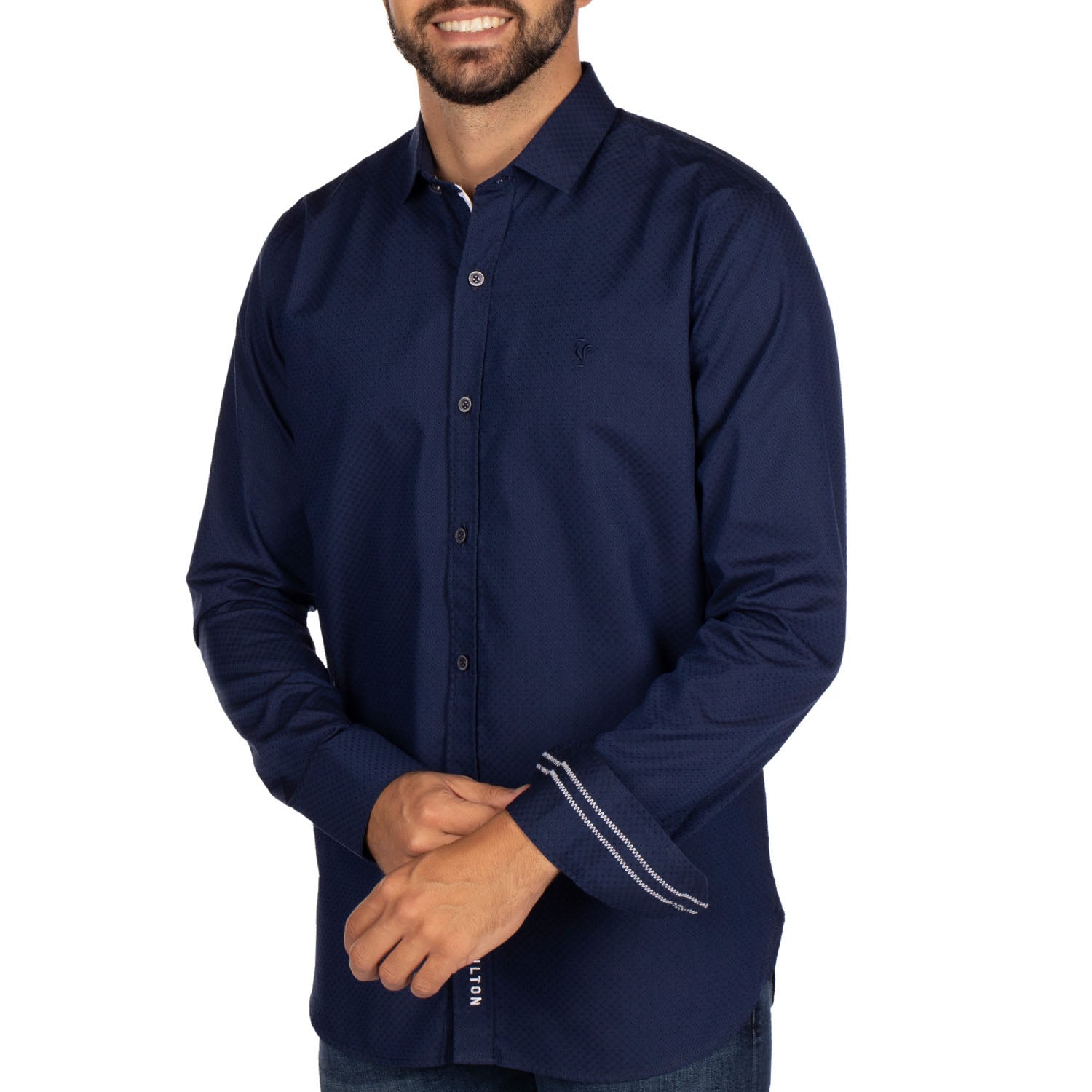 Chemise imprimée coq