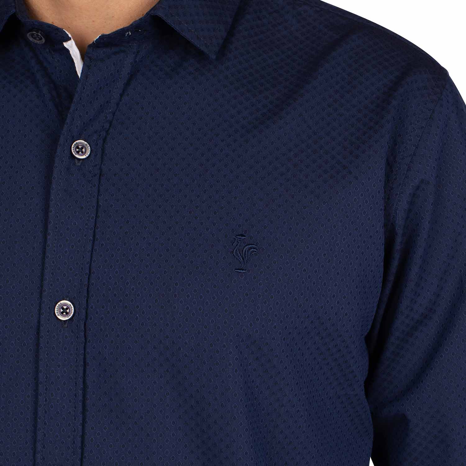 Chemise imprimée coq